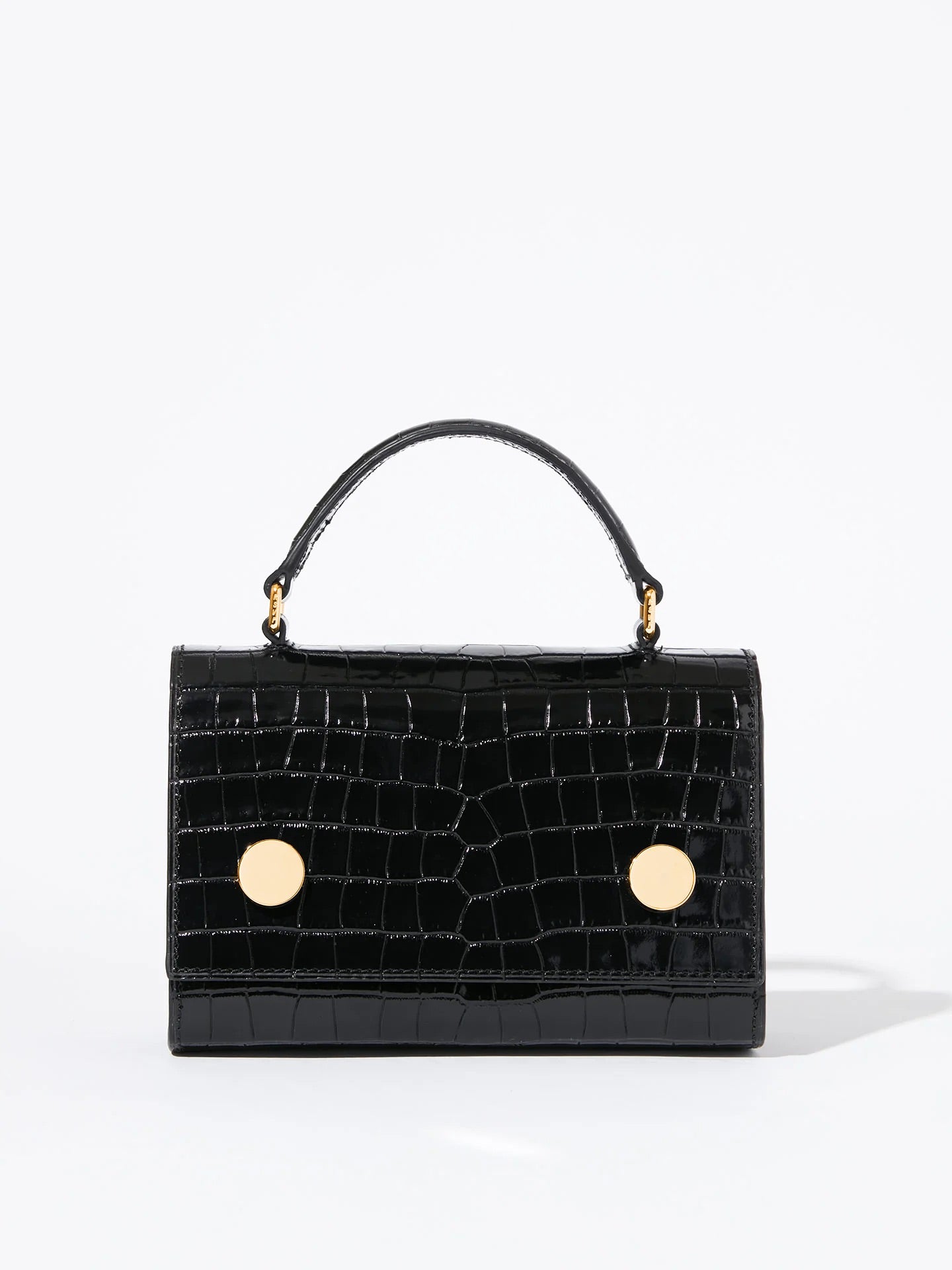 RSVP | Bag - Munchkin - Embossed Croc Black – RSVP Paris