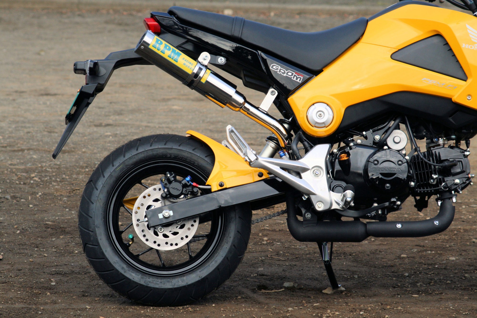 グロム125 TYGAパフォーマンス スリップオンマフラー グロムjc61用