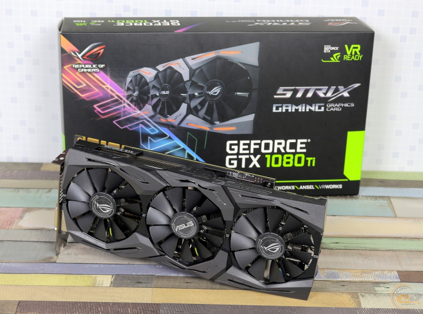 グラフィックボード・グラボ・ビデオカード ROG-STRIX-GTX1080TI-O11G