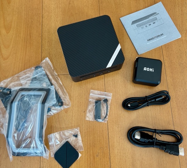 MINISFORUM UM580 ミニ PC 購入。 – かけまわる子犬。