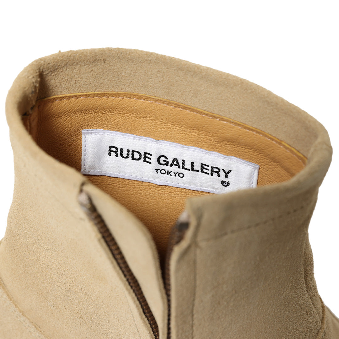 SIDE ZIP BOOTS – RUDE GALLERY OFFICIAL ONLINE SHOP
