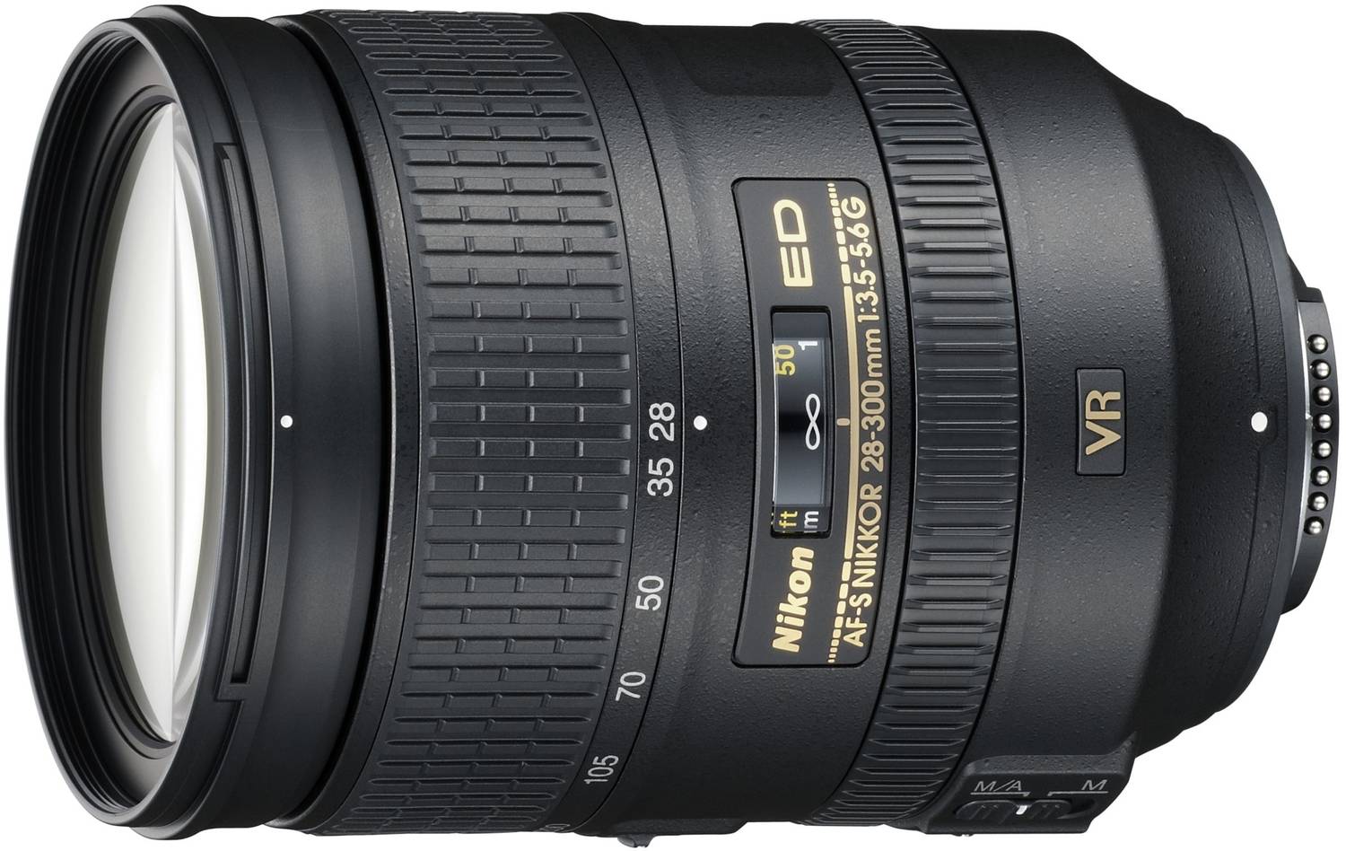 NIKON AF-S NIKKOR 28 - 300 mm f/3.5-5.6G ED VR Telephoto Zoom Lens