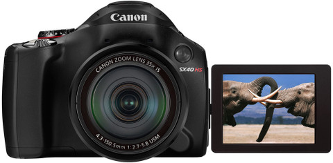 Flipkart.com | Buy Canon SX40 HS Point & Shoot Camera Online at