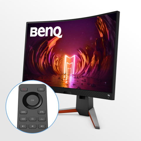 BenQ MOBIUZ 68.58 cm (27 inch) Curved Quad HD LED Backlit VA Panel