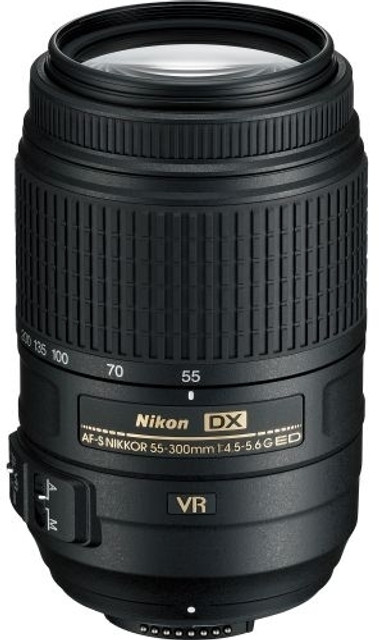 NIKON AF-S DX NIKKOR 55 - 300 mm f/4.5-5.6G ED VR Telephoto Zoom