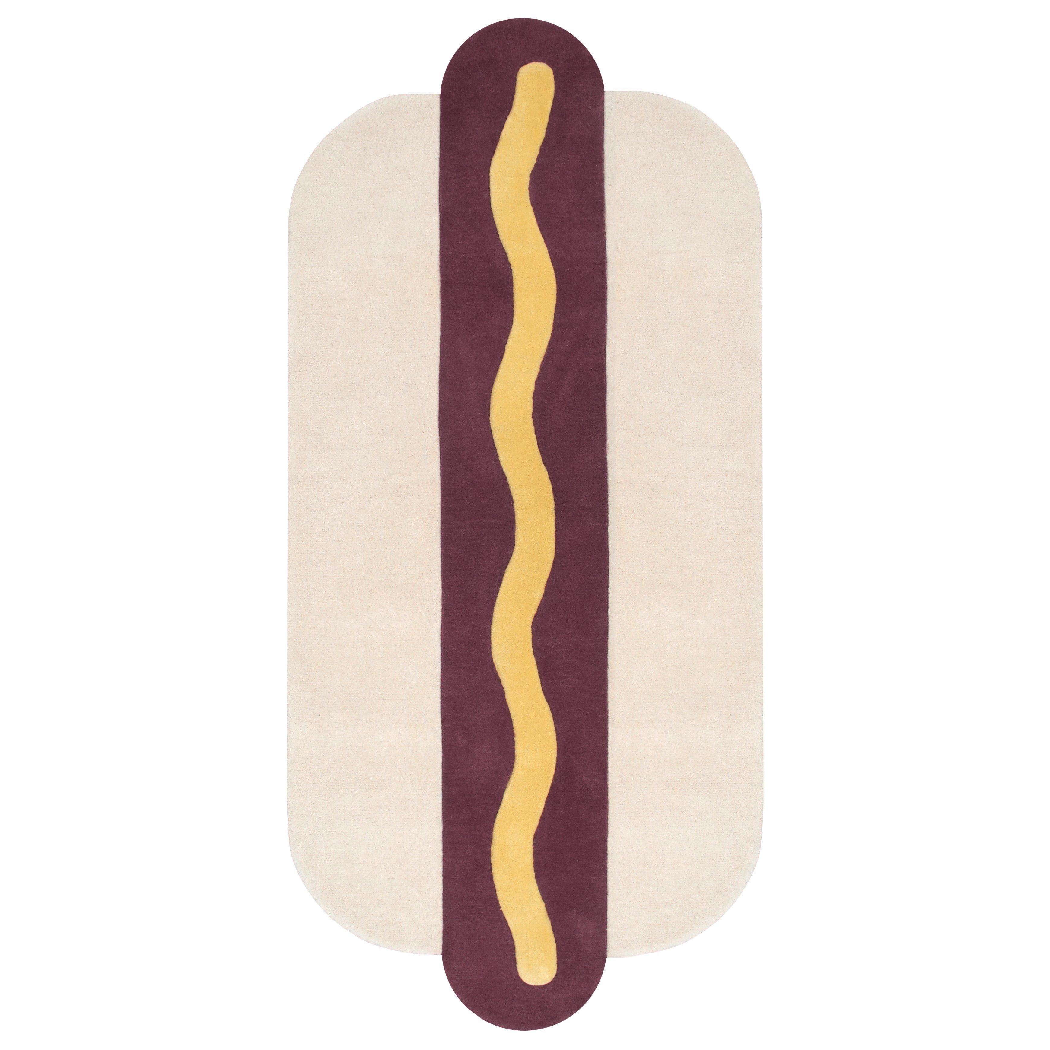 Rugs by Roo | Wool Hot Dog Kids Area Rug