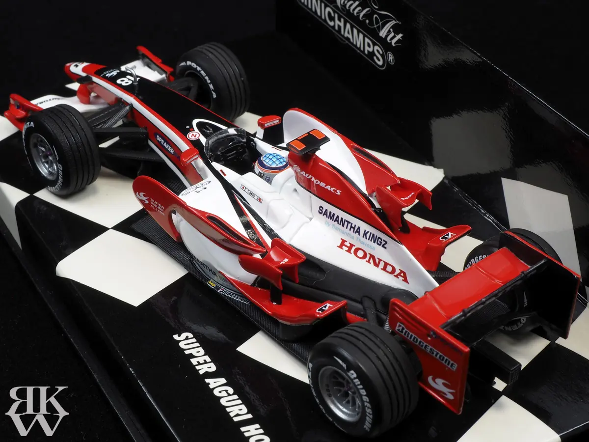 ミニチャンプス 1/43 スーパーアグリ ホンダ SA08 佐藤琢磨 | さいねの