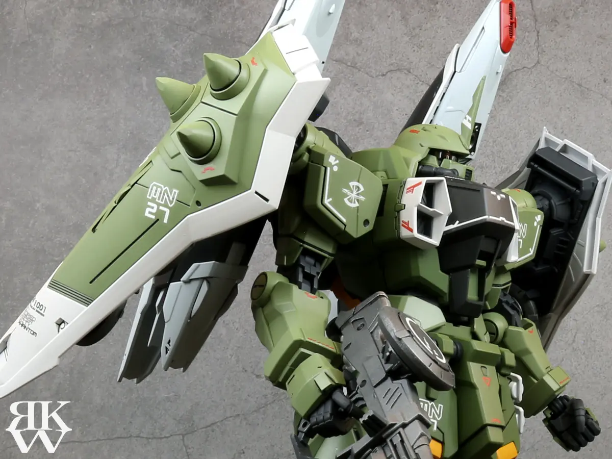 バンダイ 1/100 MG ZGMF-1001 ブレイズザクファントム 製作レビュー