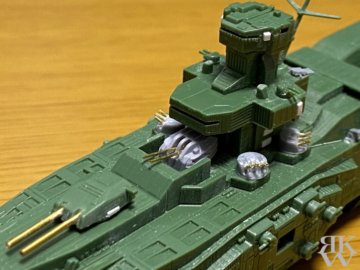 バンダイ EXモデル 1/1700 サラミス & マゼラン | さいねのCOULEURS工房