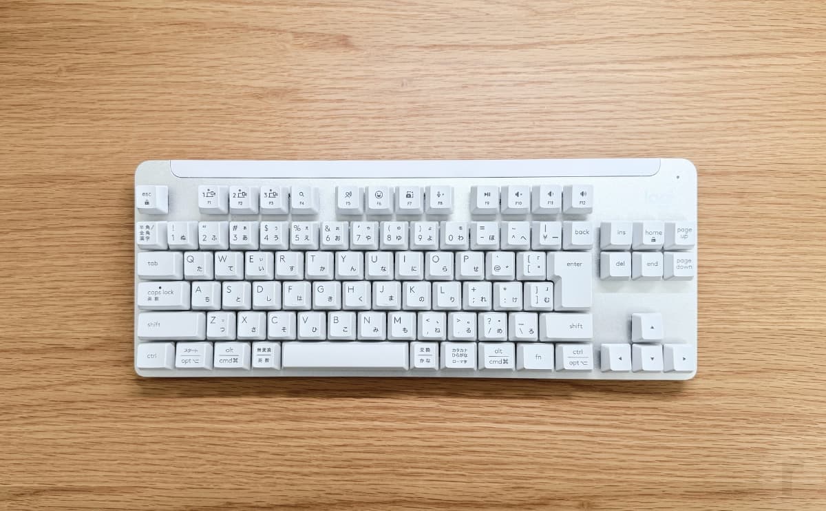 ロジクール K855をレビュー｜最長36ヶ月駆動！無線メカニカル