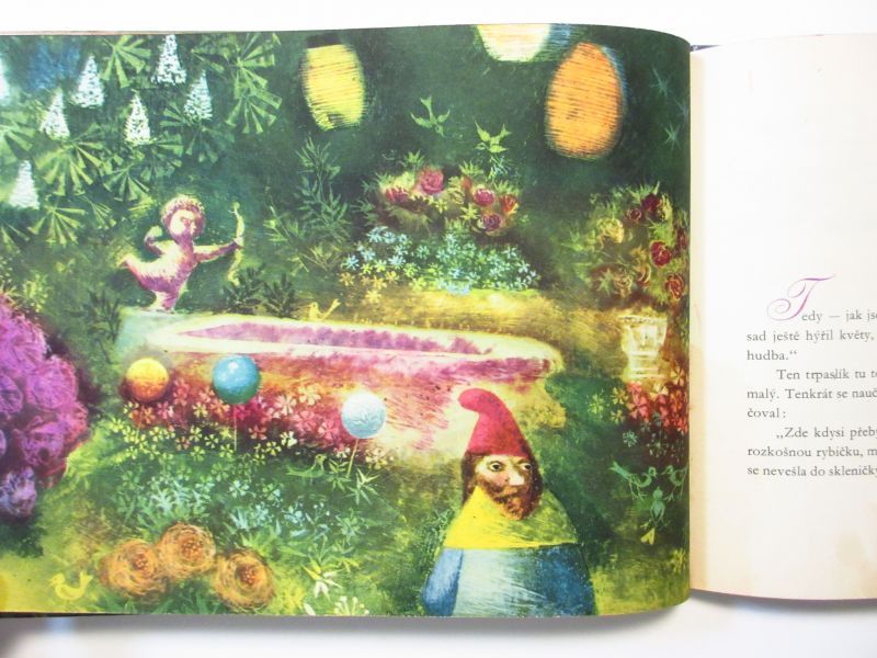 チェコの絵本】イジー・トゥルンカ「ZAHRADA」1962年 Jiri Trnka