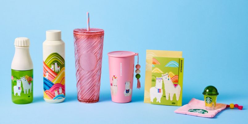 スタバ新作・グッズ】カラフル＆アルパカに癒やされる♪ 2024年サマー