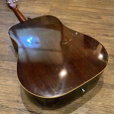 Yamaki Deluxe Folk No.115 1972 Acoustic Guitar Japan Vintage | Reverb