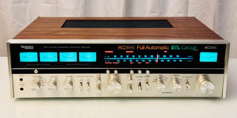Vintage Technics 🔥 SA-8500x CD-4 AM/FM 4-Channel Receiver - | Reverb