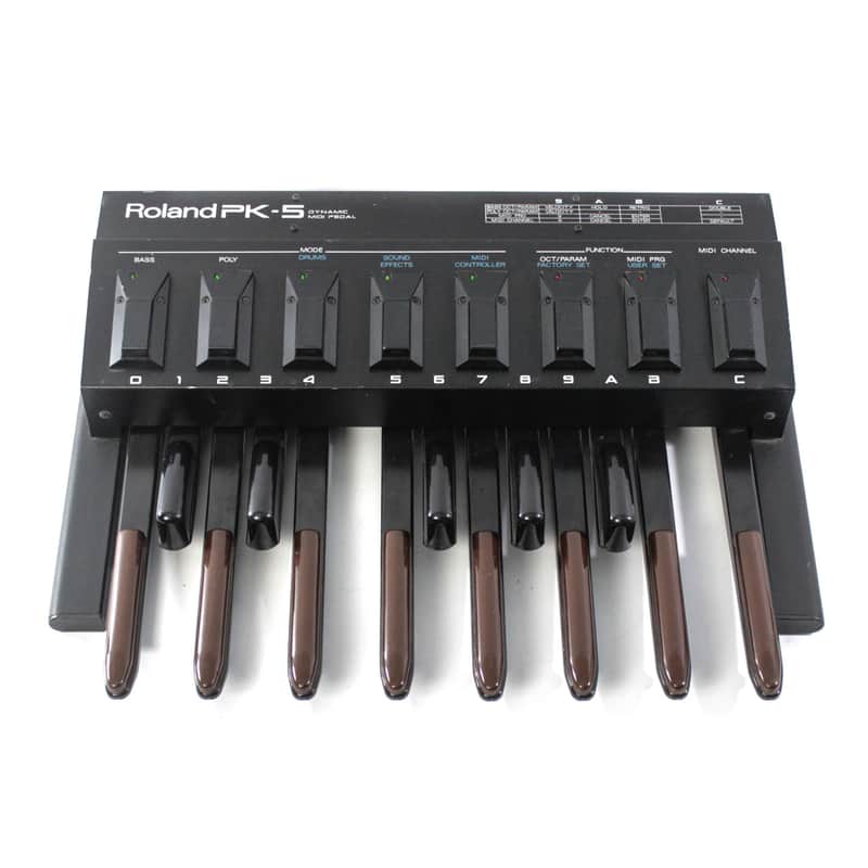 Roland PK-5 Dynamic MIDI Pedal Controller | Reverb UK