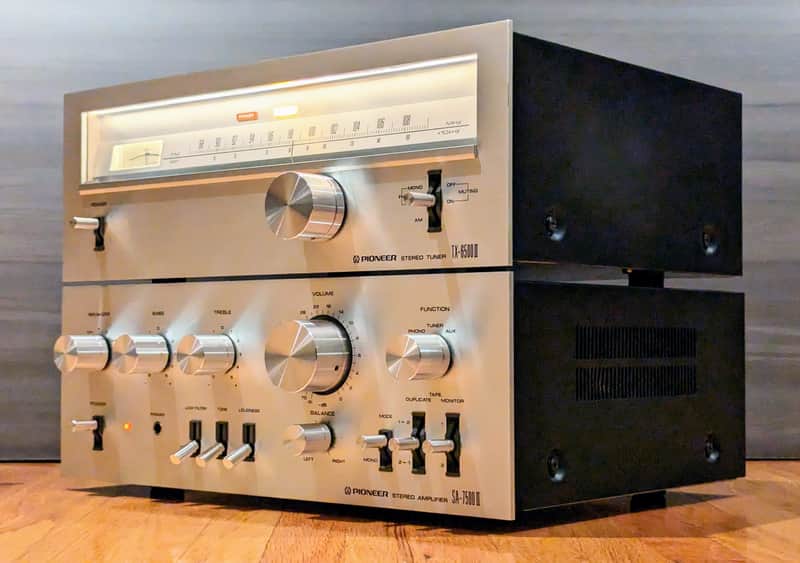 Pioneer SA 7500 II / TX 6500 Matching Amplifier & Tuner / Fully