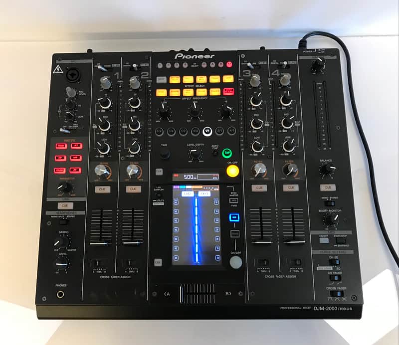 Pioneer DJM-2000 Nexus 4 channel Mixer | Reverb