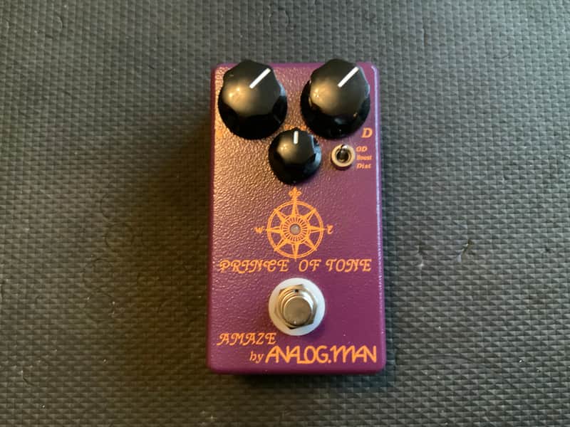 Analogman Prince of Tone Overdrive Pedal | Reverb UK