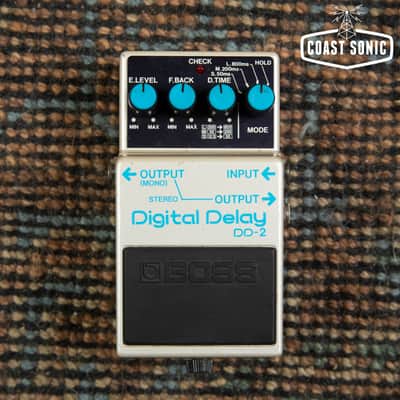 Boss DD-2 Digital Delay (Blue Label) 1983 - 1986 | Reverb