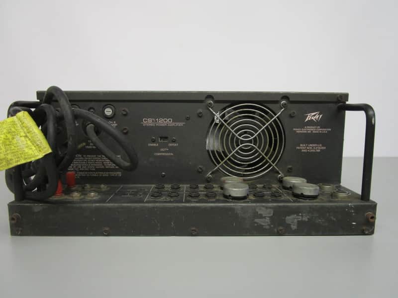 Peavey CS-1200 Stereo Power Amplifier | Reverb