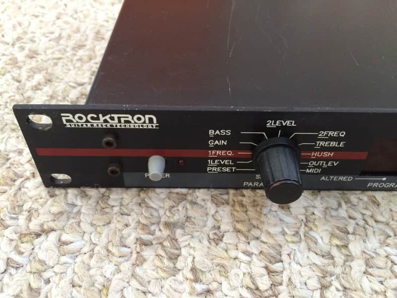 Rocktron Rare Pro GAP G.A.P. Guitar Programmable Preamp V2 Hush,Eq