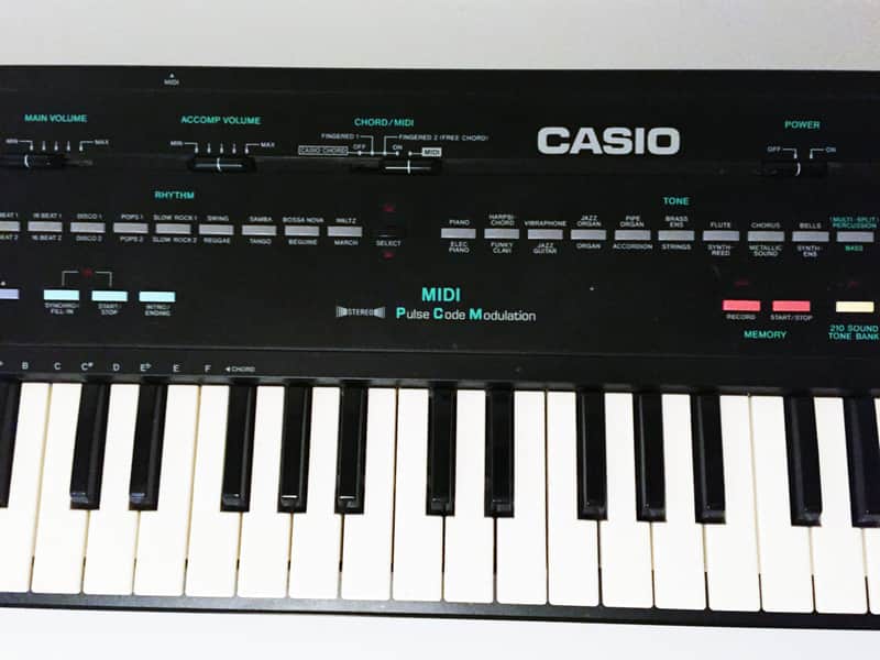 Vintage Casio Tone MT-240 Keyboard Midi Synthesizer Circuit | Reverb