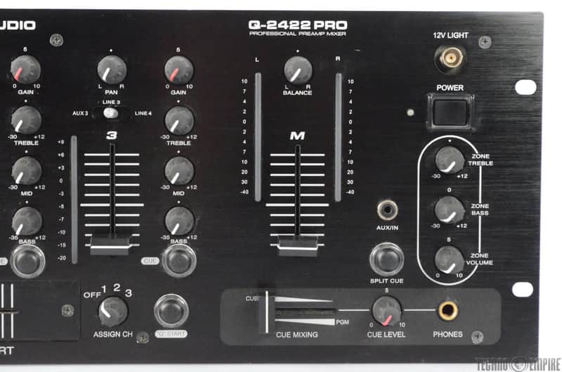 American Audio Q-2422 PRO Professional DJ Preamp Mixer #29362 | Reverb