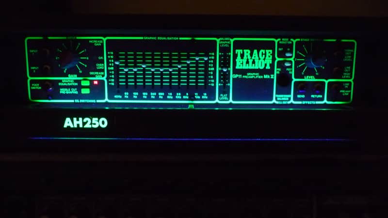 Mid 80s Vintage Modified Trace Elliot MK V GP11 AH250 Vintage Bass