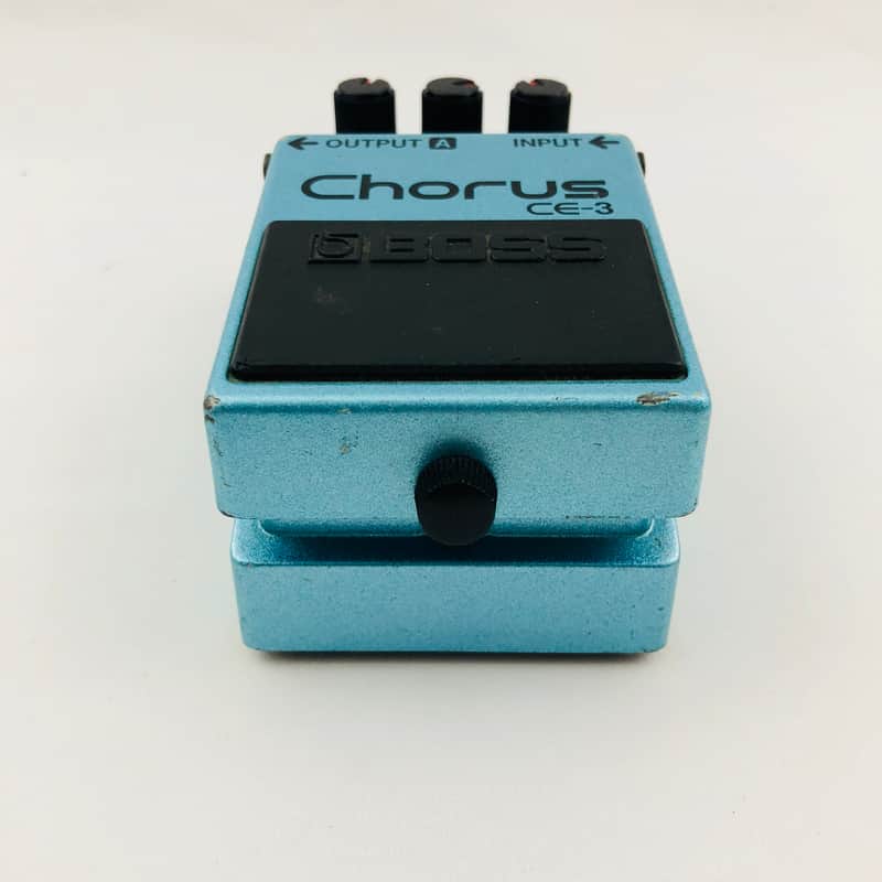 Boss CE-3 Chorus Vintage 80's Japan MIJ Black Label | Reverb