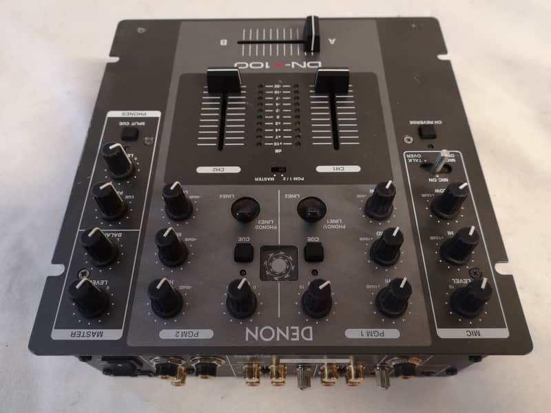 Denon DN-X100 2 Channel Professional DJ Mixer With Denon Power