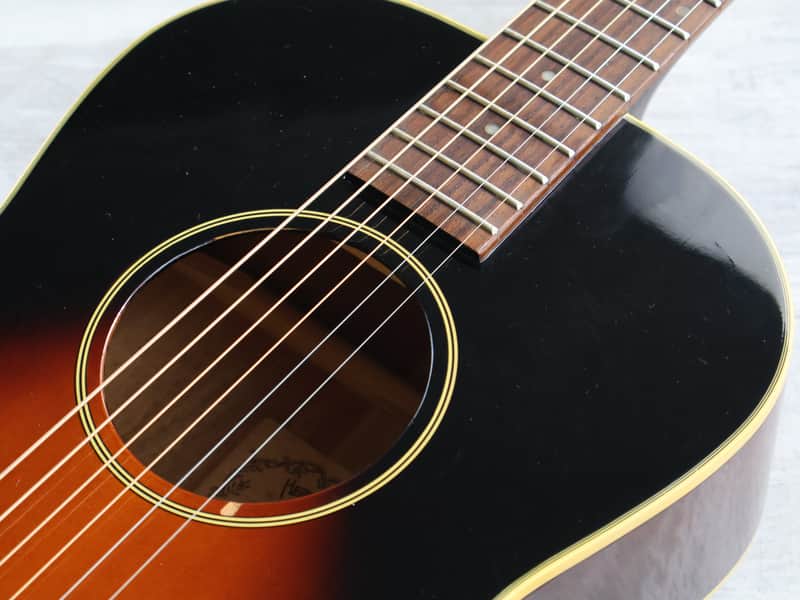 1999 Headway HYG-038SB L-00 Sized Acoustic (Sunburst) | Reverb