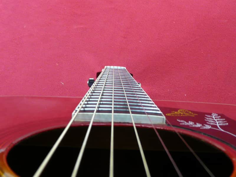 Morris WH-20 Humming Bird Late 70's Red Sunburst | Reverb