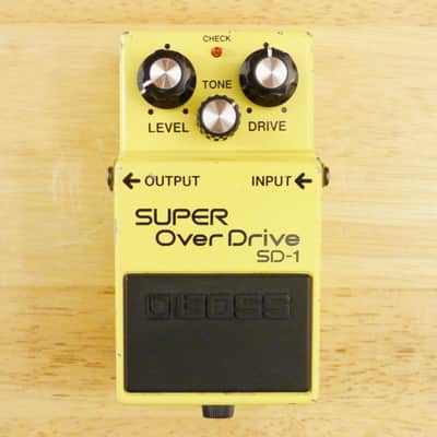 Boss SD-1 Super Overdrive 1981 - 1988 Made In Japan | Reverb