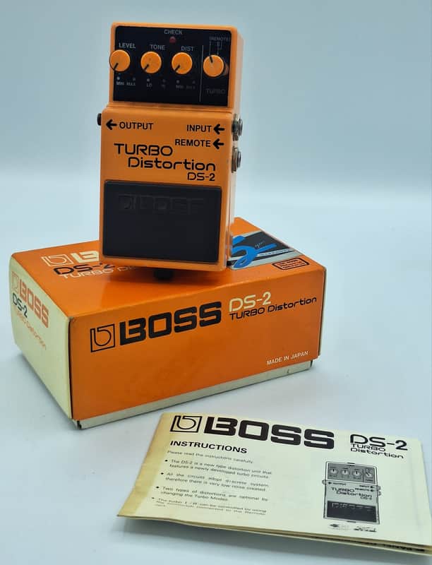 Boss DS-2 Turbo Distortion 1987 - 1989 Made In Japan | Reverb France