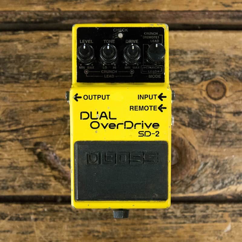 Boss SD-2 Dual Overdrive | Reverb