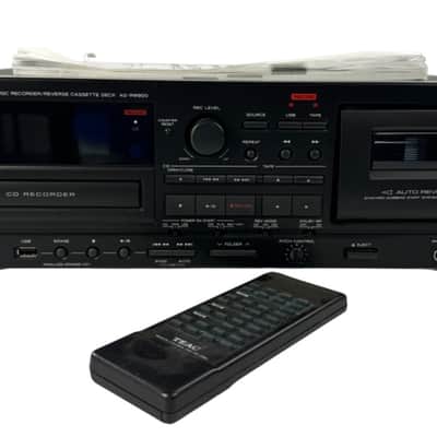 TEAC AD-RW900 CD Compact Disc Recorder Cassette Deck USB for Parts