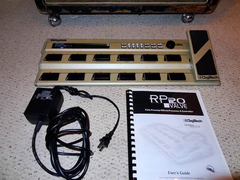 DigiTech RP20 Valve 1998 Gold | Reverb