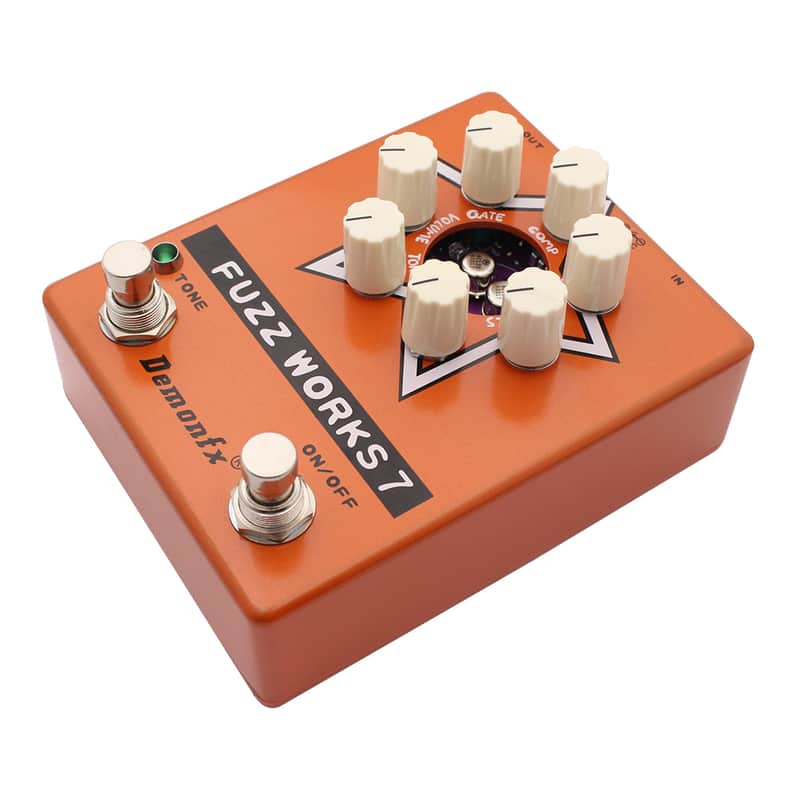 DemonFX Fuzz Works 7 Guitar / Bass Fuzz Pedal Demon Fx | Reverb