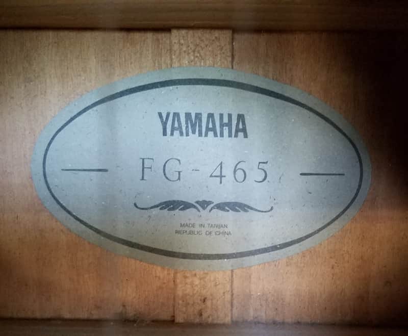 Yamaha FG 465 | Reverb