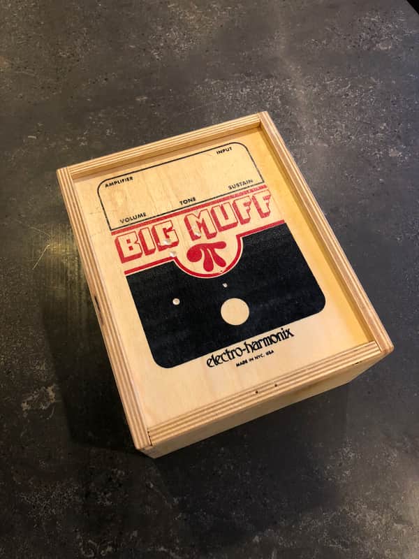 Electro-Harmonix Big Muff Wooden Box 1990's | Reverb
