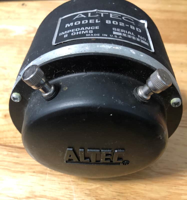 Altec Lansing 802-8D 30 Watt PA Horn Driver 8 Ohm Used | Reverb