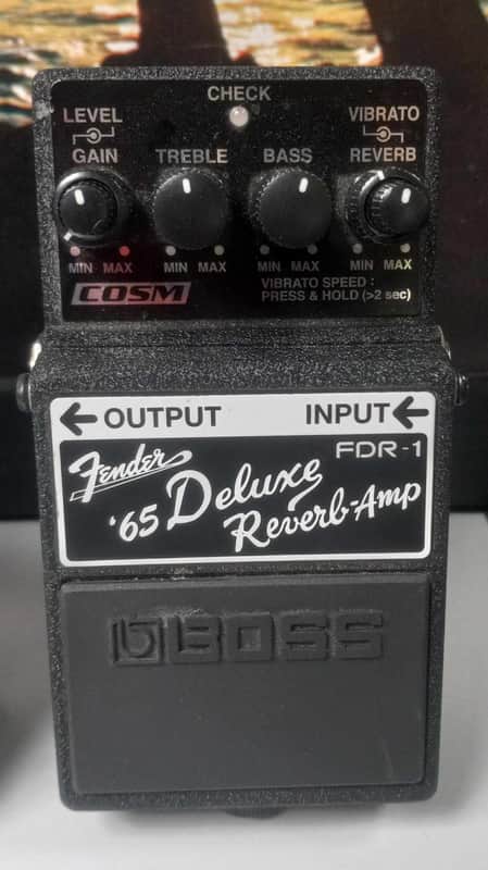 Boss FDR-1 Fender '65 Deluxe Reverb Amp Pedal | Reverb Canada