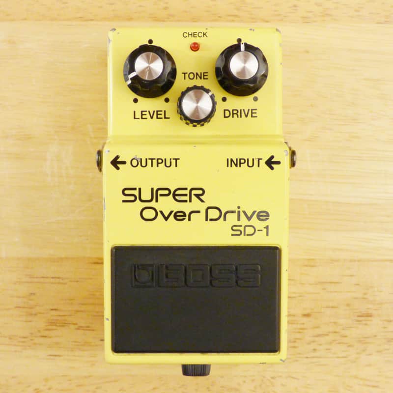 Boss SD-1 Super Overdrive 1981 - 1988 Made In Japan | Reverb