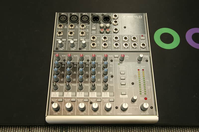 Mackie 802-VLZ3 8-Channel Mic / Line Mixer | Reverb