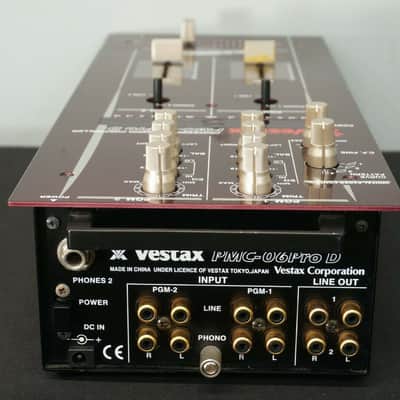 Vestax PMC-06 Pro D Samurai - Burgundy Professional Slim DJ Mixing