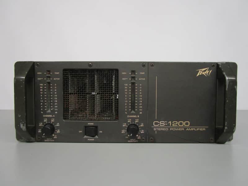 Peavey CS-1200 Stereo Power Amplifier | Reverb