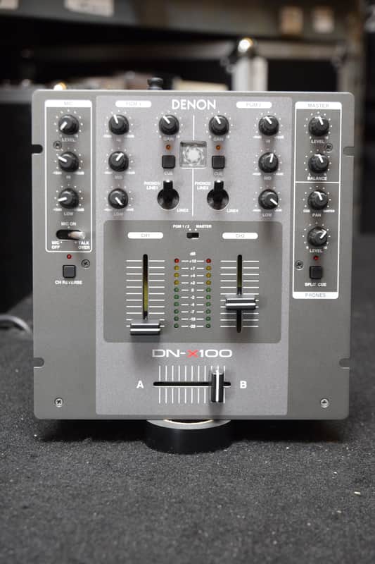 Denon DN-X100 Professional 2-Channel DJ Mixer | Reverb