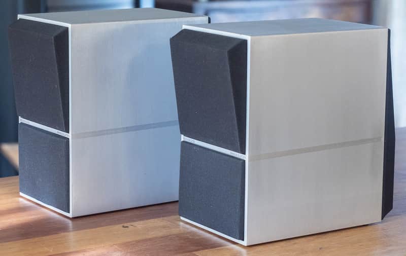 Bang & Olufsen Beovox CX50 1986 - bookshelf speakers, brushed