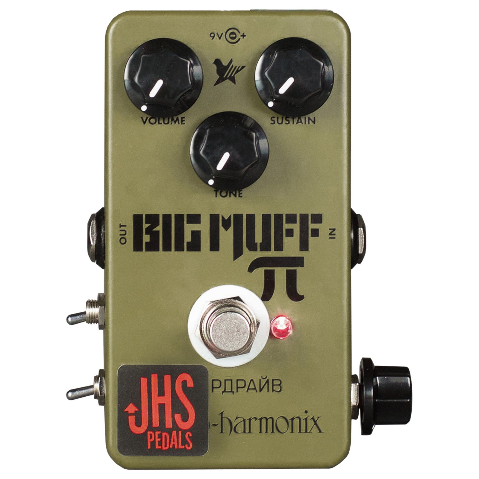 JHS Green Russian Big Muff Reissue with Moscow Mod | Reverb