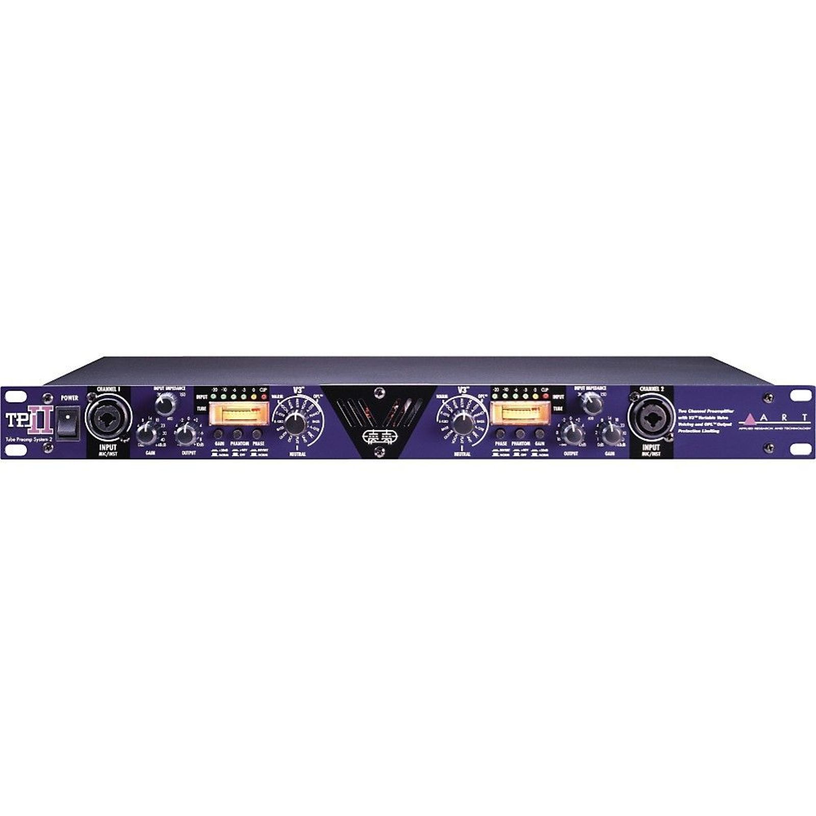 ART TPS II 2-Channel Tube Microphone Preamp | Reverb